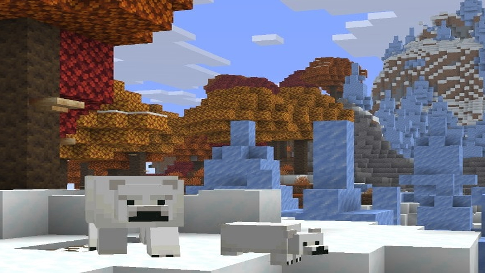 Экран знакомства с Minecraft Realms в Java Edition