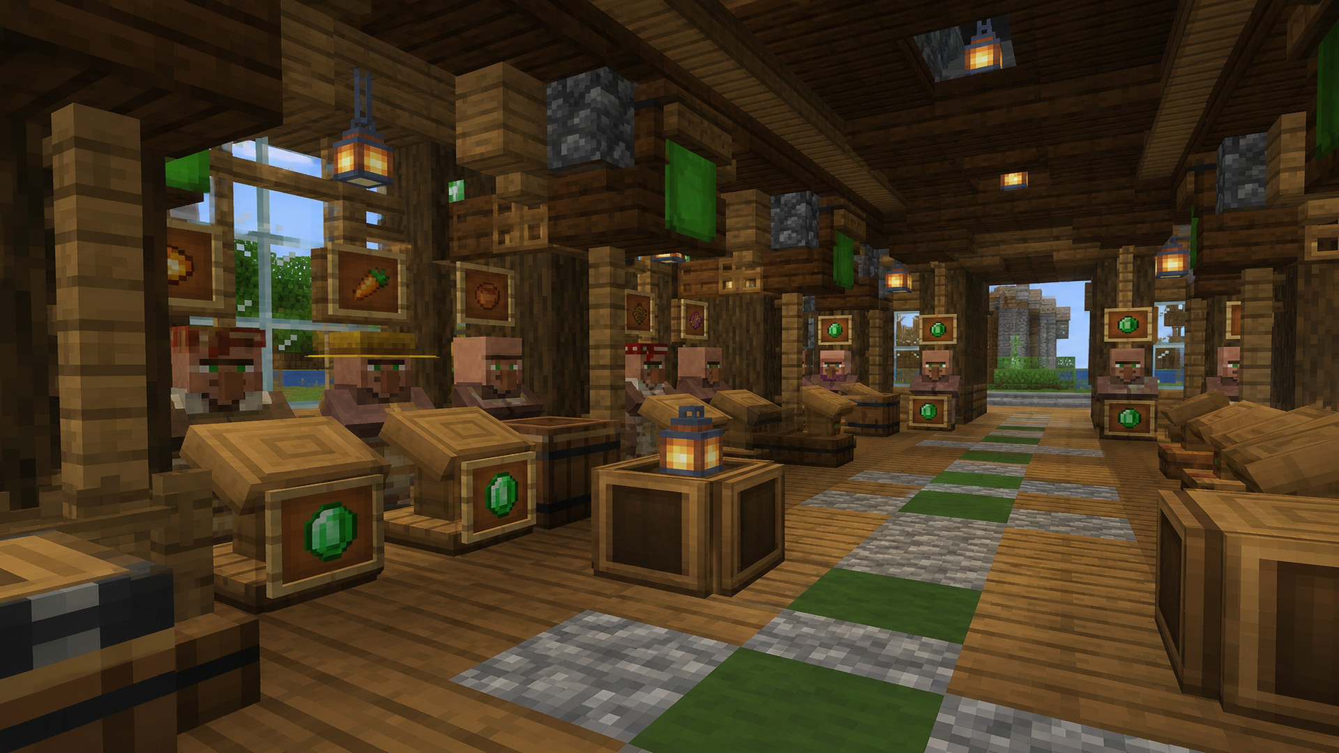 Торговля с жителями Minecraft — обновление сделок на лету